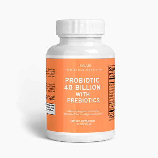 Probiotic 40 Billion with Prebiotics